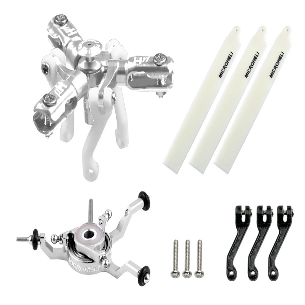MICROHELI CNC Triple Blades Conversion Set - Blade Nano CPX/CPS / S2 / S3