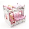 1:18 Scale Cool Beans Boutique Miniature Dollhouse Furniture DIY Kit  Pink Bunk Bed (Assembly Required) DH-HD18-1181029BunkBed view 1