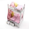 1:18 Scale Cool Beans Boutique Miniature Dollhouse Furniture DIY Kit  Pink Bunk Bed (Assembly Required) DH-HD18-1181029BunkBed view 4