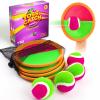 Toss and Catch Ball Game Set - Outdoor & Indoor Activity Toys for Kids - Sticky Paddle Ball Toy for Boys Girls 3 4 5 6 7 8-12 Year Old - Great Games for Beach Pool Yard - Birthday Valentines Day Gifts view 1