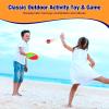 Toss and Catch Ball Game Set - Outdoor & Indoor Activity Toys for Kids - Sticky Paddle Ball Toy for Boys Girls 3 4 5 6 7 8-12 Year Old - Great Games for Beach Pool Yard - Birthday Valentines Day Gifts view 3