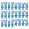 Factory Direct Craft Package of 24 Flocked Miniature Teddy Bears -Tiny Bear Shaped Figurines (Size: 1 inch) view 1