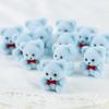 Factory Direct Craft Package of 24 Flocked Miniature Teddy Bears -Tiny Bear Shaped Figurines (Size: 1 inch) view 4