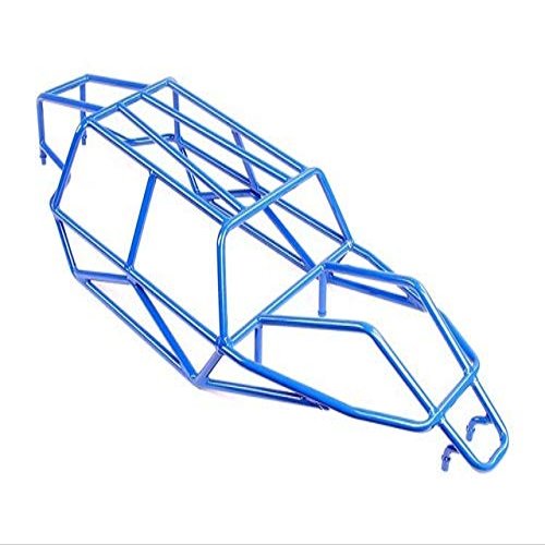 Hockus Accessories Metal roll cage for 1/5 Scale HPI Rovan 5B - (Color: Blue)