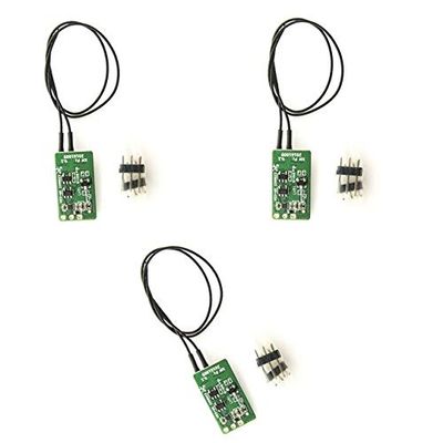 Hockus Accessories XM XM+ Ultra Mini SBUS Full Range Receiver Up to 16CH for FPV RC Multicopte - (Color: 3PCS XM Plus)
