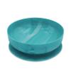 ChooMee Baby Suction Bowl | Powerful Suction Grip with Firm Bowl | Platinum Silicone, BPA Free | Large, 1 CT, Aqua view 1