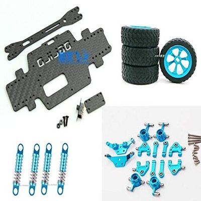 Accessories Huckus K969 K979 K989 K999 P929 P939 RC Car Upgraded Carbon Fiber + Metal Parts - (Color: Set 5)