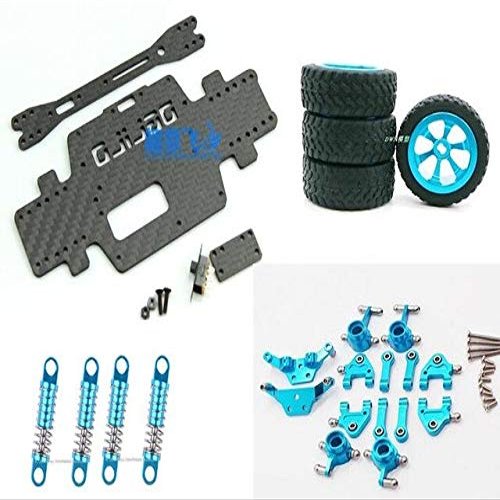Accessories Huckus K969 K979 K989 K999 P929 P939 RC Car Upgraded Carbon Fiber + Metal Parts - (Color: Set 5)