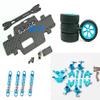 Accessories Huckus K969 K979 K989 K999 P929 P939 RC Car Upgraded Carbon Fiber + Metal Parts - (Color: Set 5) view 2