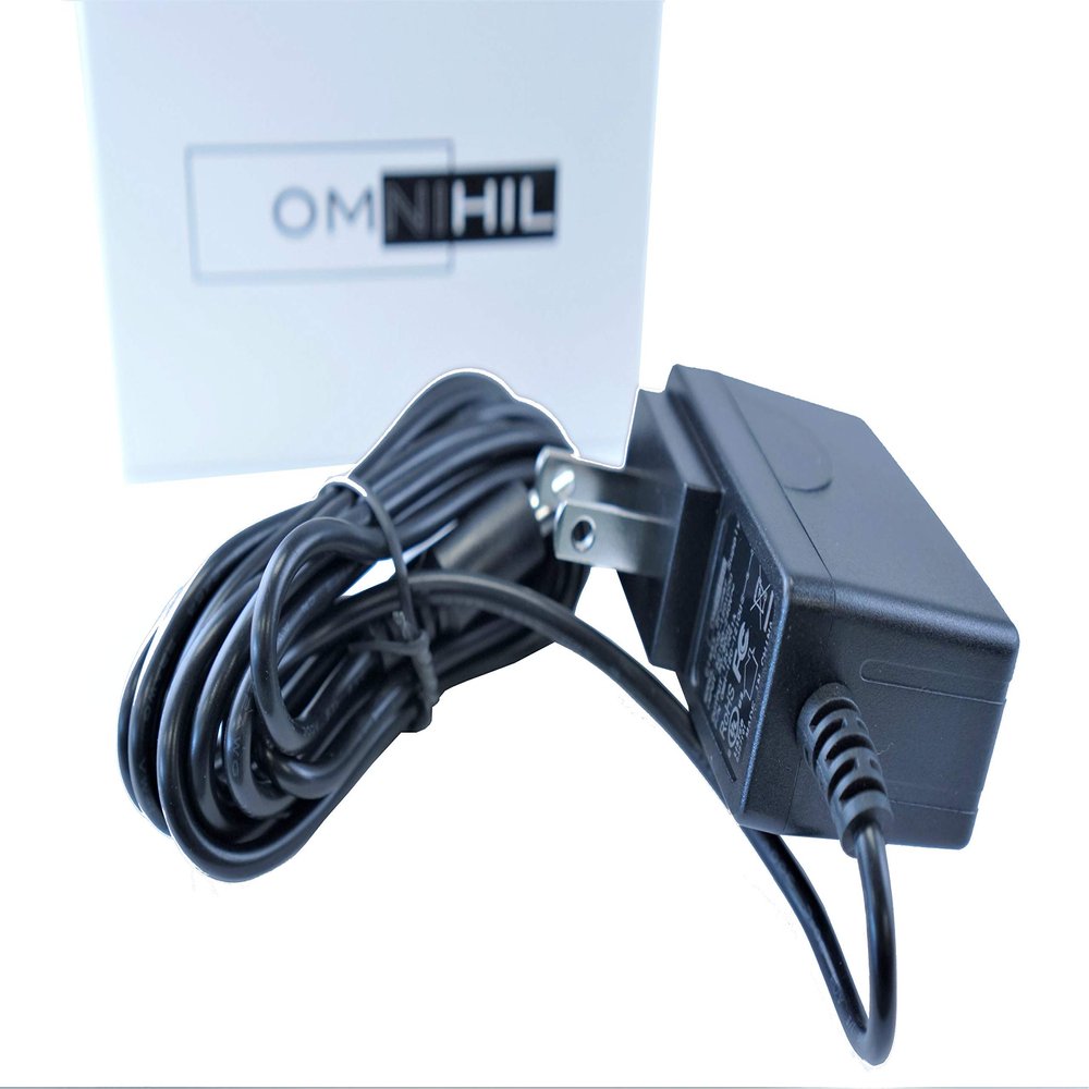 [UL Listed] OMNIHIL 8 Feet Long AC/DC Adapter Compatible with X4400 - My Little Lamb Cradle Swing Platinum Edition (BRU)