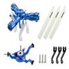 MICROHELI CNC Triple Blades Conversion Set (Blue) - Blade Nano CPX/CPS / S2 / S3 view 1