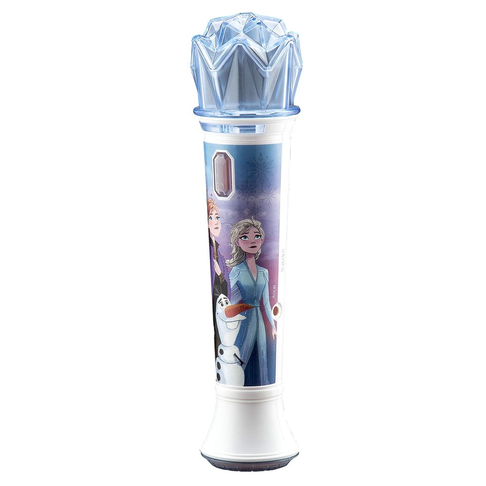 Disney Frozen Sing Along Microphone for Kids, Built in Music, Flashing Lights, Pretend Mic, Toys for Kids