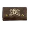 Morgan Irish Coat of Arms Leather Card & Dice Set view 1