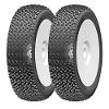GRP GBX12B 1:8 Buggy Cayman B Medium Mounted Tires w/White Wheel (2) : F/R view 1