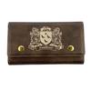 Faulkner Irish Coat of Arms Leather Card & Dice Set view 1