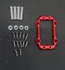 Aluminium Steering Servo Mount Set For Arrma Kraton Senton Talion Typhon Outcast - RED view 1