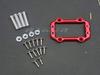 Aluminium Steering Servo Mount Set For Arrma Kraton Senton Talion Typhon Outcast - RED view 2