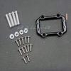 Aluminium Steering Servo Mount Set for Arrma Kraton Senton Talion Typhon Outcast - Black view 1