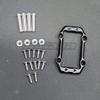 Aluminium Steering Servo Mount Set for Arrma Kraton Senton Talion Typhon Outcast - Black view 2