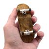 Teak Tuning 32mm Pro Fingerboard Complete - Fully Assembled with Pro Level Components - Pro Shaped Wooden Deck (32x97mm), UltraSpin Bearing Wheels, Prodigy Gen2 Trucks - Toasted Smores view 1