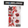 100X Helmets 100 X Team Canada Stickers view 1