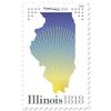 2018 Illinois Statehood Pane of 20 Forever Postage Stamps Scott 5274 view 2
