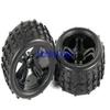 Hockus Accessories Part 58135 Wheel Complete PVC 2pcs for 1/18 RC Racing Model Car Buggy Monster Truck Short Course view 1