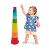 Battat  Stacking Toy  Educational & Dexterity Toy  Nesting Cup Playset  Water & Beach Toys  18+ Months  Stack Up Cups, Medium, 10 Pieces Set view 1