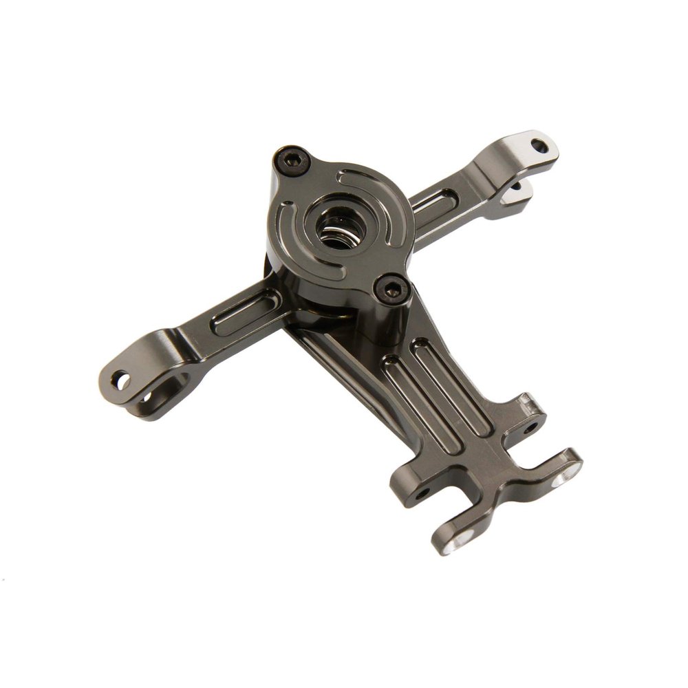 Atomik RC E-Revo 2.0 Steering Bellcrank Assembly, Gun Metal - Compatible with Traxxas