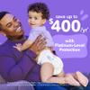 Luvs Size 5 Baby Diapers, Platinum Protection Bluey Diapers for Day & Night, Size 5, 124 Count (Packaging May Vary) view 3