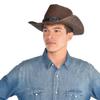 Brown Cowboy Hat (Adult Size) 1 Piece - Stylish & Comfortable Western Accessory, Perfect Fit for Any Wild West Adventure, Cosplay & Themed Events view 3