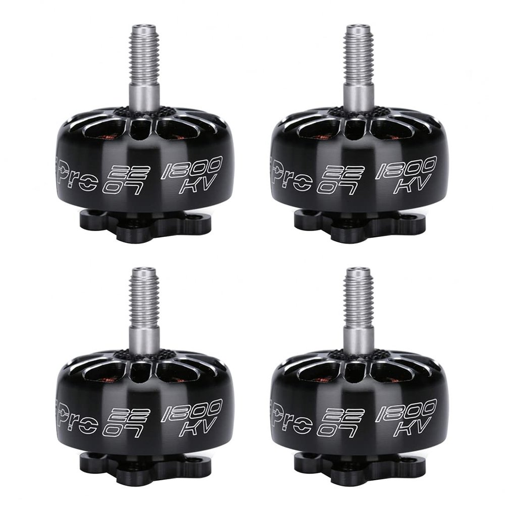 iFlight XING-E ECO 2207 Brushless Motors for DIY FPV Racing Drone Quadcopter RC Hobby Models 4 Pcs (1800KV)