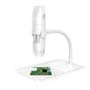 2.0MP Multifunctional Wireless Microscope WiFi Portable High-Definition Microscopes with 8 Adjustable Brightness LED Lights - White view 1
