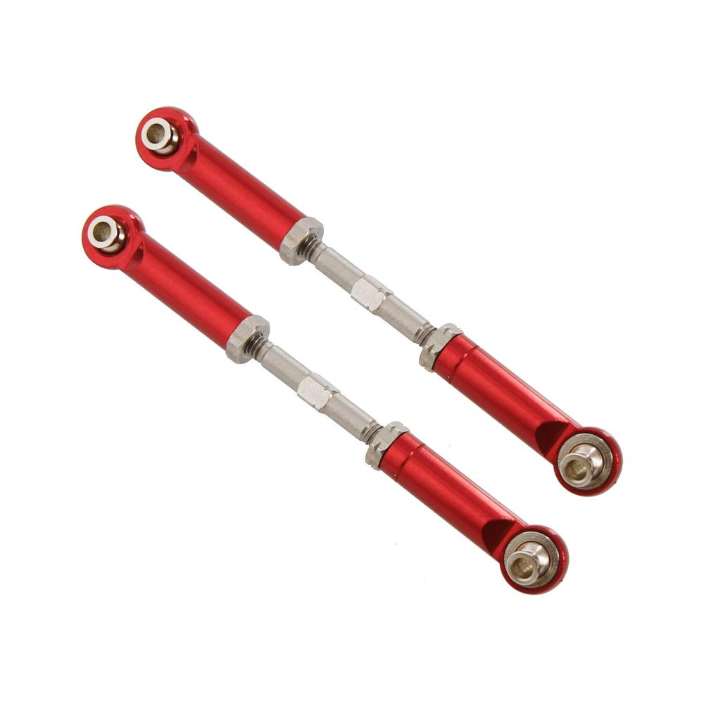 Atomik RC Rustler 4X4 Front Upper Linkage, Red - Replaces 3643 - Compatible with Traxxas