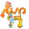Jollybaby Crib Stroller Car Seat Toys for Baby 0-3-6-9-12 Months, Tummy Time Hanging Sensory Toys for Newborn with Music Box and Teether, Spiral Carseat Toy for Infant Boys Girls Gifts (Giraffe) view 1