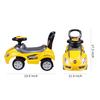 Freddo Toys Deluxe Mega Ride on Push Car Foot to Floor (Yellow) view 2
