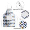 Aurya Kids Apron and Chef Hat Set-Adjustable Child Apron for Boys and Girls view 2