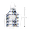 Aurya Kids Apron and Chef Hat Set-Adjustable Child Apron for Boys and Girls view 4