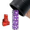 Dice Cup Set with 4 Pcs 19mm and 5 Pcs 18mm Standard 6 Sided Dices Straight Dice Cup with Storage Bag Dice Cup Shaker Black view 1