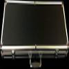 Las Vegas Style 500 Black Aluminum Chip Case Holds 2 Decks of Cards and 500 Poker Casino Chips view 3