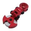Hobbypark 4PCS Aluminum Magnetic Stealth Invisible Body Post Mounts for 1/10 RC Car (Red) view 3