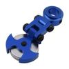 Hobbypark 4PCS Aluminum Magnetic Stealth Invisible Body Post Mounts for 1/10 RC Car (Navy Blue) view 3