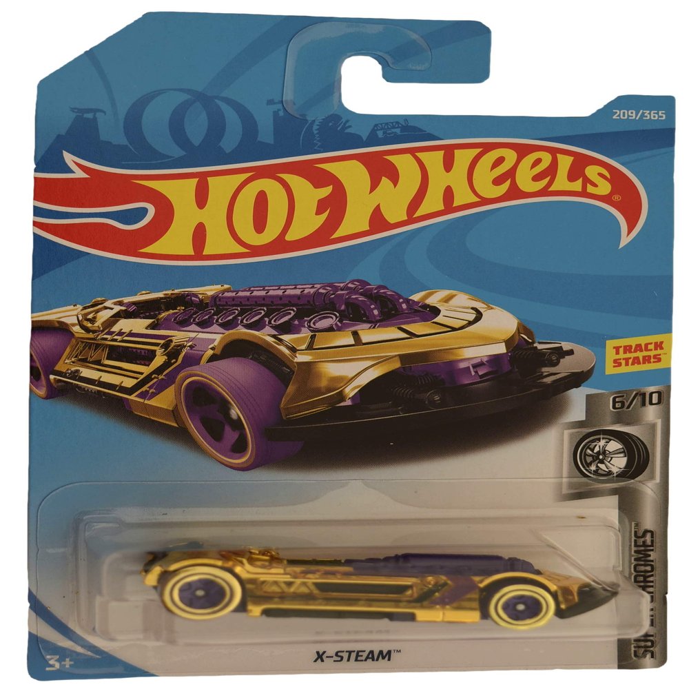 Hot Wheels X-Steam 209/365, Gold/Purple