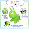 Jumpy Inflatable Bouncer - Animal Ride on Toy for Kids, Toddlers, Boys, and Girls  Stable and Durable for Indoor and Outdoor Play, Pump and Birth Certificate Included - Green WORMY view 2