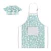 Aurya Kids Apron and Chef Hat Set-Adjustable Child Apron for Boys and Girls view 1