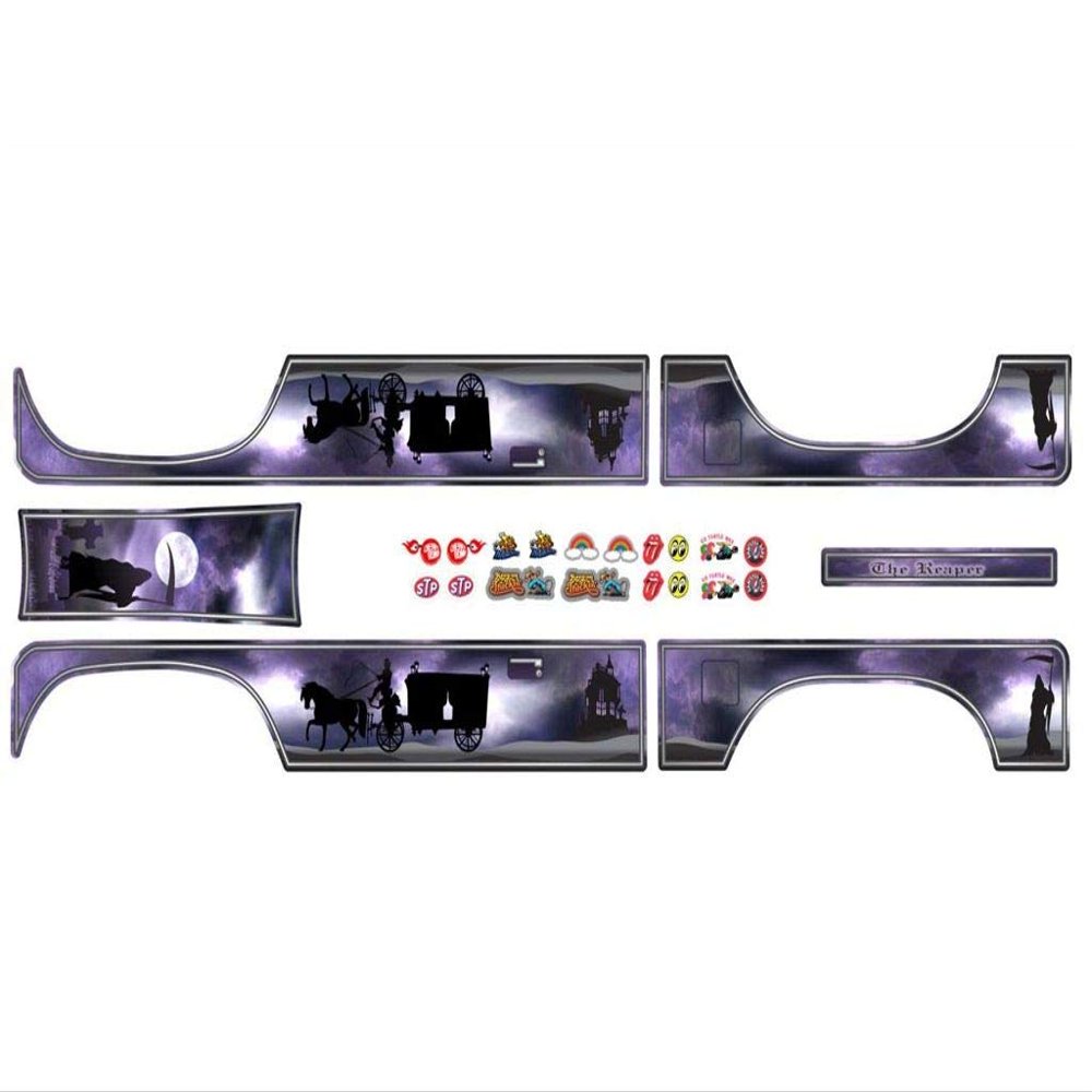 East Coast Vinyl Werkz RC Decal Set for Element RC Enduro Sendero 1/10 Scale Radio Controlled Rock Crawler (The Reaper)