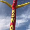 18ft Inflatable Tube Man Now Open (Red/Yellow) - Air Powered Dancer Waving Puppet Guy - Body only, (Without air Blower) view 2