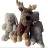 Aunt Sandy's Sewing Weighted Stuffed Animal, Bunny, Moose or Teddy Bear with 4 lbs, Washable Plush Weighted Buddy, Autism view 1