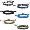FROG SAC 6 Paracord Bracelets for Boys, Woven Parachute Cord Braided Bracelet Pack, String Friendship Jewelry, Easter Basket Fillers for Teens, Stocking Stuffers, Camping Party Favors view 1