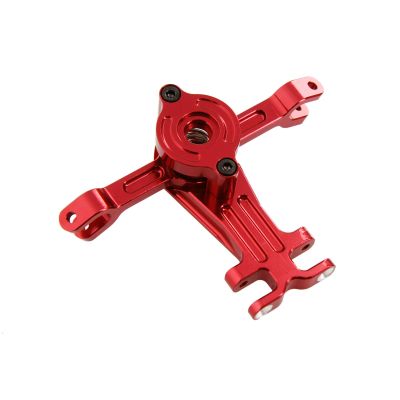 Atomik RC E-Revo 2.0 Steering Bellcrank Assembly, Red - Compatible with Traxxas